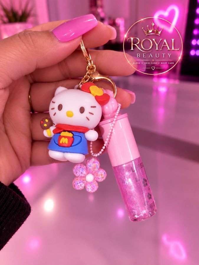 Gloss Chaveiro Hello Kitty