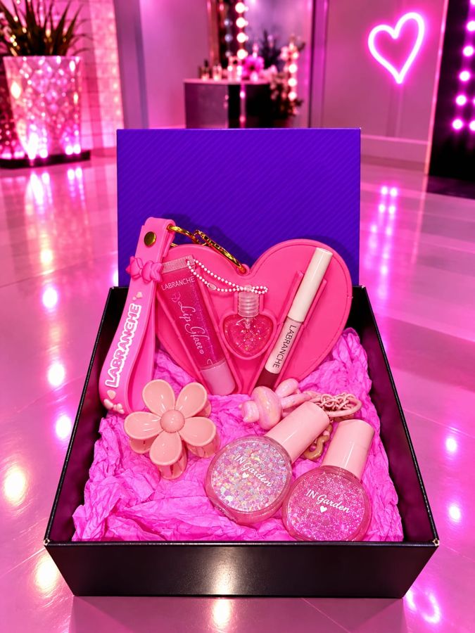 Box Coração Pink